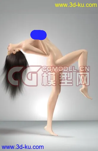 3D打印模型做了一个女的，做的不是很好的图片