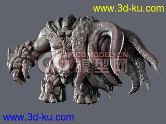 3D打印模型怪兽的图片
