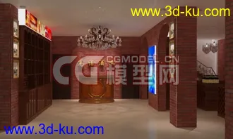 3D打印模型酒庄的图片