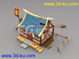 3D打印模型一个小房子的图片