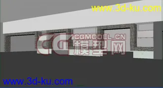 3D打印模型公司过道的图片