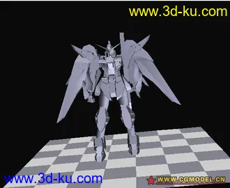 3D打印模型Gundam - Destiny Gundam 命吒哌_的图片