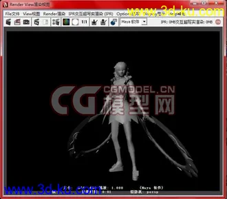 3D打印模型真三6中的孙尚香的图片