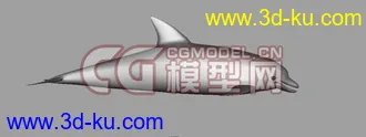 3D打印模型自己做的海豚，要的就拿去吧......的图片