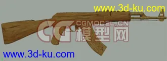 3D打印模型ak47，木质的哦的图片