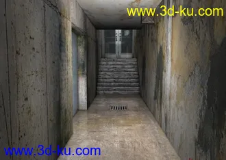 3D打印模型地下室走廊！@的图片