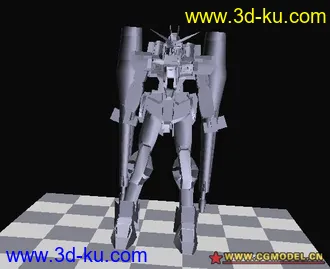 3D打印模型Gundam - Impulse Gundam 脈衝高達-砲裝的图片
