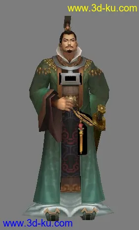 三国人物模型，带动作，以后继续更新的图片