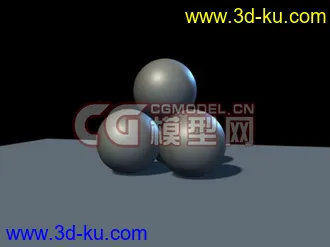 3D打印模型简单的一个小球的摆件的图片