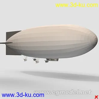 3D打印模型飞艇一架的图片