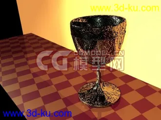 3D打印模型maya初学，复古的杯子的图片