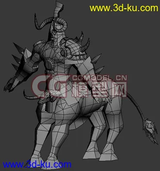 3D打印模型半人马的图片