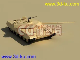 3D打印模型一个99坦克 希望大家都给点建议的图片