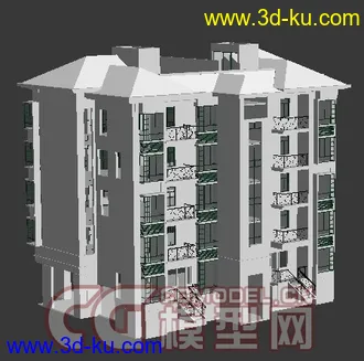 小区模型的图片