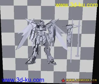 3D打印模型Gundam - Destiny Gundam 命吒哌_ II的图片