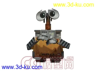 wall-e机器人总动员模型带简单贴图的图片