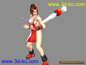 3D打印模型不知火舞的图片