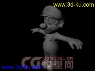 3D打印模型刚做了个超级玛丽的图片