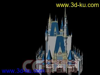 3D打印模型东京迪士尼的图片