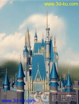 3D打印模型东京迪士尼的图片