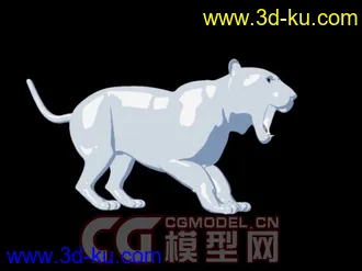 3D打印模型Tiger的图片
