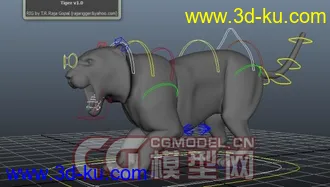 3D打印模型Tiger的图片