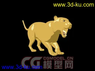 3D打印模型Tiger的图片