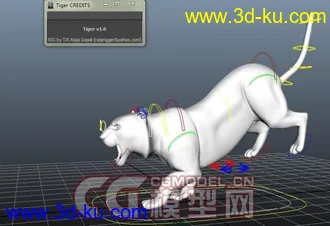 3D打印模型Tiger的图片