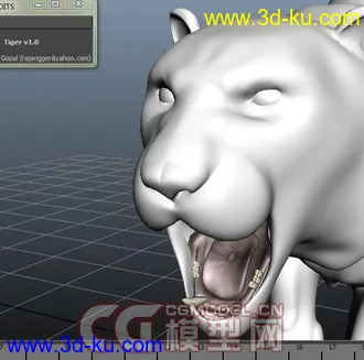 3D打印模型Tiger的图片