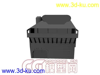 3D打印模型欧式房子的图片