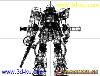 3D打印模型Gundam - Fザク1(2/55)的图片