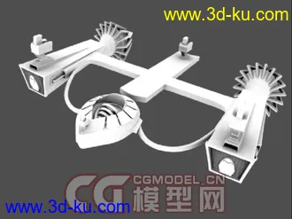 3D打印模型小飞船的图片
