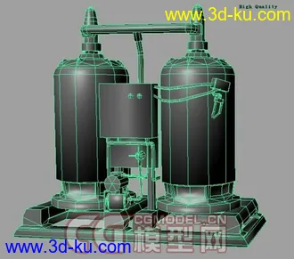 一个次时代的游戏生化炉。模型贴图都有。。。。。。的图片