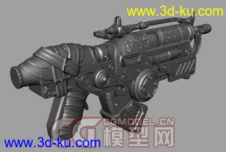 3D打印模型一个战争机器里面的武器.......次时代,大贴图...的图片