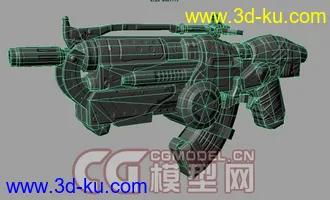 3D打印模型一个战争机器里面的武器.......次时代,大贴图...的图片