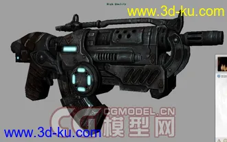 3D打印模型一个战争机器里面的武器.......次时代,大贴图...的图片