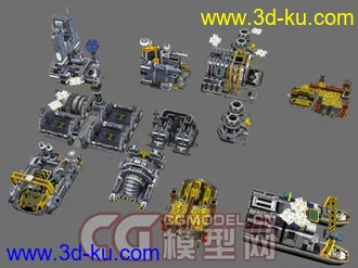 红色警戒3（RedAlert3）各国模型大集合 MAX/OBJ版本同步发放 CG模型网首发的图片
