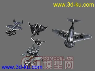 红色警戒3（RedAlert3）各国模型大集合 MAX/OBJ版本同步发放 CG模型网首发的图片