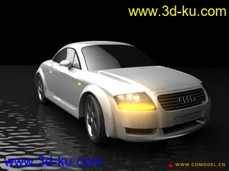 3D打印模型水上奥迪（带材质、渲染）的图片
