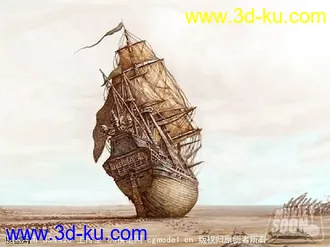 加勒比海盗8艘船模型的图片