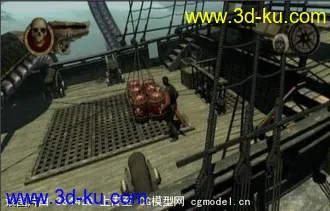 加勒比海盗8艘船模型的图片