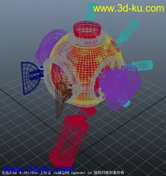 3D打印模型超酷飞行器的图片