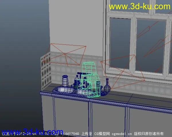 厨房道具一套模型的图片2