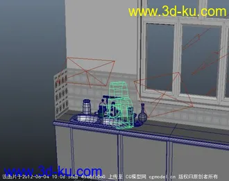 3D打印模型厨房道具一套的图片