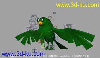 3D打印模型带绑定动物    maya的！的图片