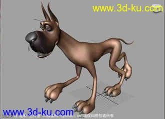 3D打印模型带绑定动物    maya的！的图片