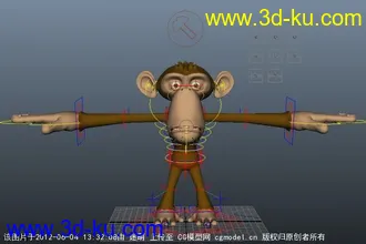 3D打印模型带绑定动物    maya的！的图片