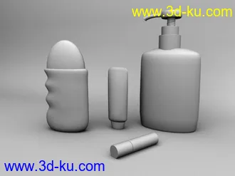 3D打印模型洗浴用品的图片