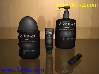 3D打印模型洗浴用品的图片