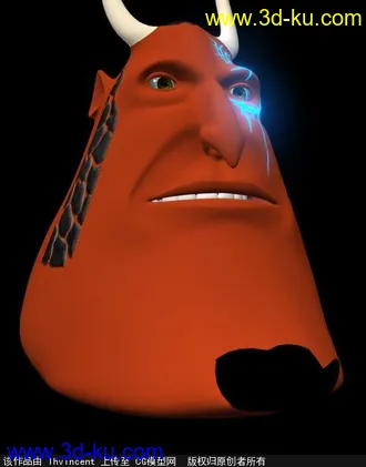 DEMON模型 欧美恶魔男的图片